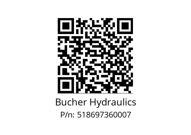   Bucher Hydraulics 518697360007