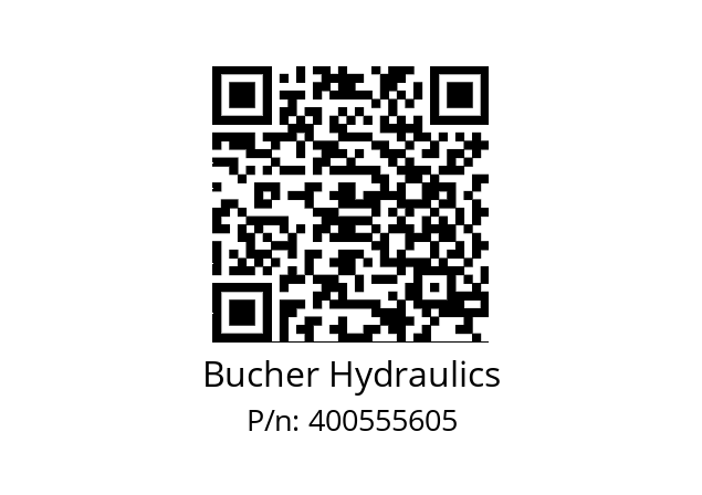   Bucher Hydraulics 400555605