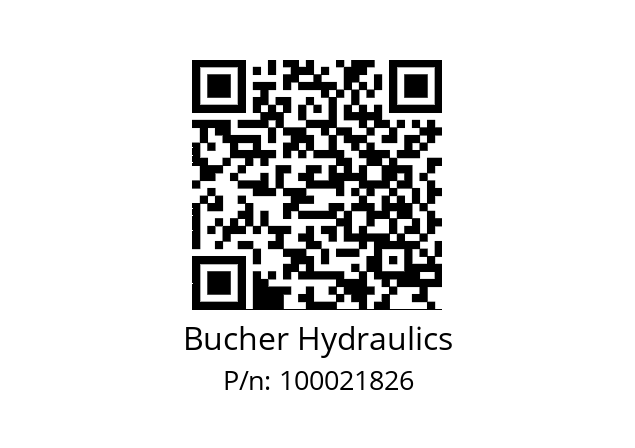   Bucher Hydraulics 100021826