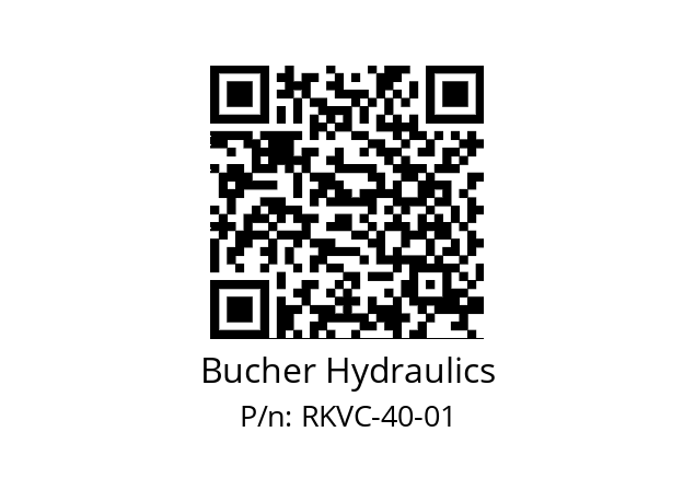   Bucher Hydraulics RKVC-40-01