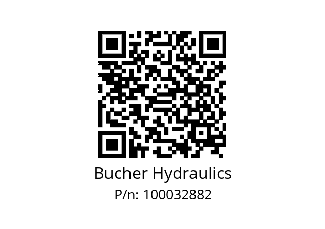   Bucher Hydraulics 100032882