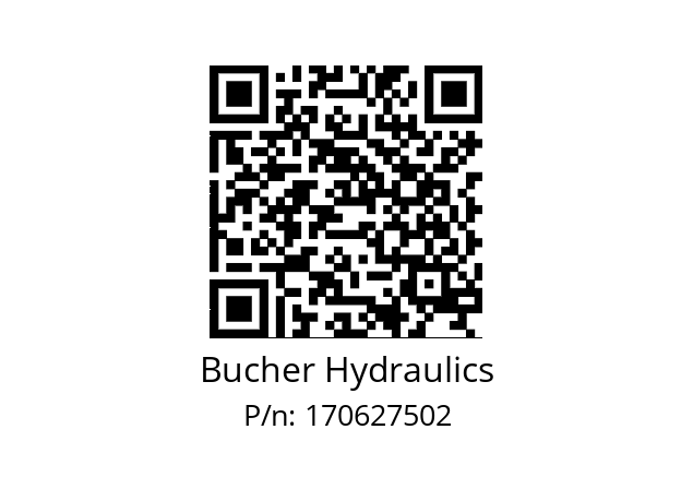   Bucher Hydraulics 170627502