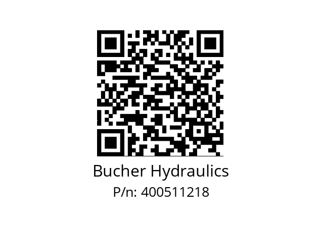   Bucher Hydraulics 400511218