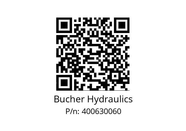   Bucher Hydraulics 400630060