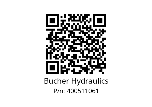   Bucher Hydraulics 400511061