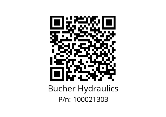   Bucher Hydraulics 100021303