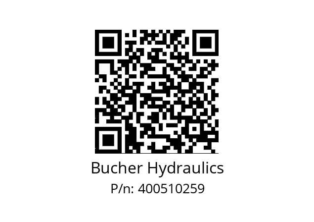   Bucher Hydraulics 400510259