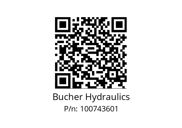   Bucher Hydraulics 100743601