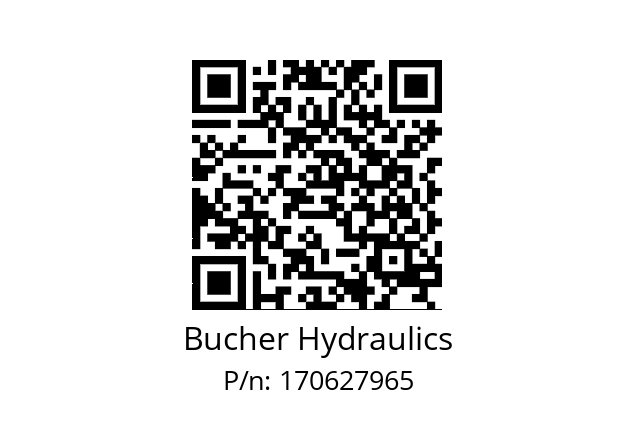   Bucher Hydraulics 170627965