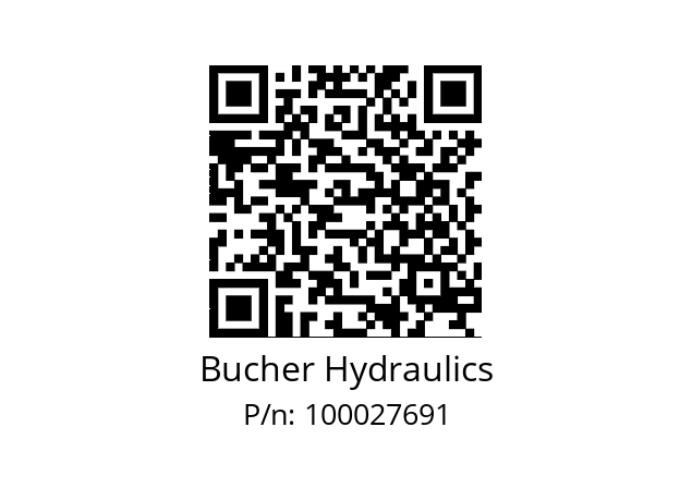   Bucher Hydraulics 100027691