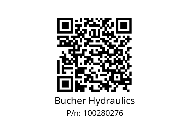   Bucher Hydraulics 100280276