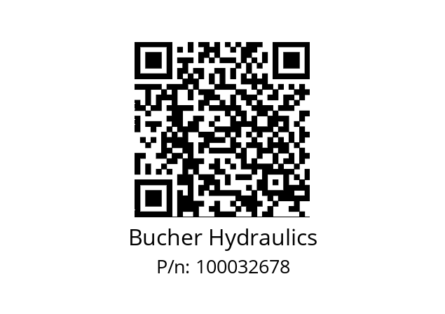   Bucher Hydraulics 100032678