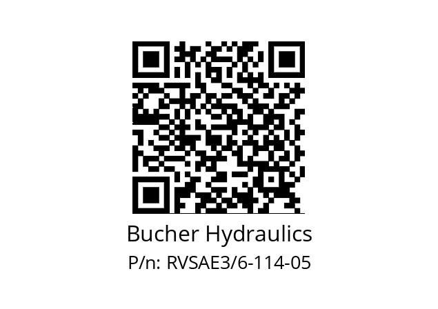   Bucher Hydraulics RVSAE3/6-114-05