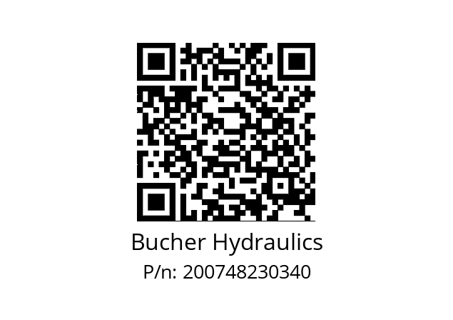   Bucher Hydraulics 200748230340