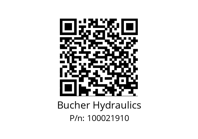   Bucher Hydraulics 100021910