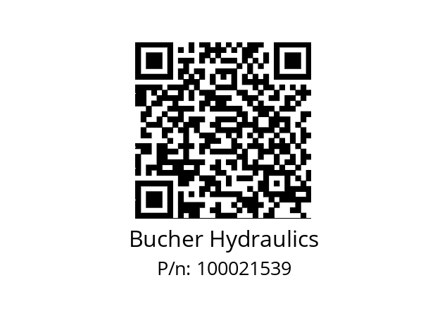   Bucher Hydraulics 100021539