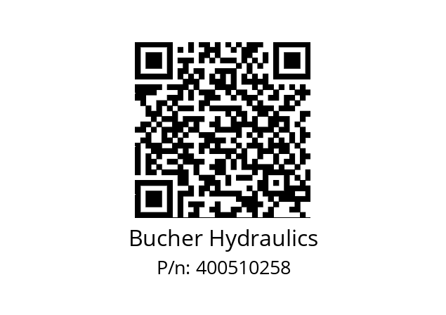   Bucher Hydraulics 400510258