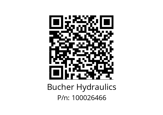   Bucher Hydraulics 100026466