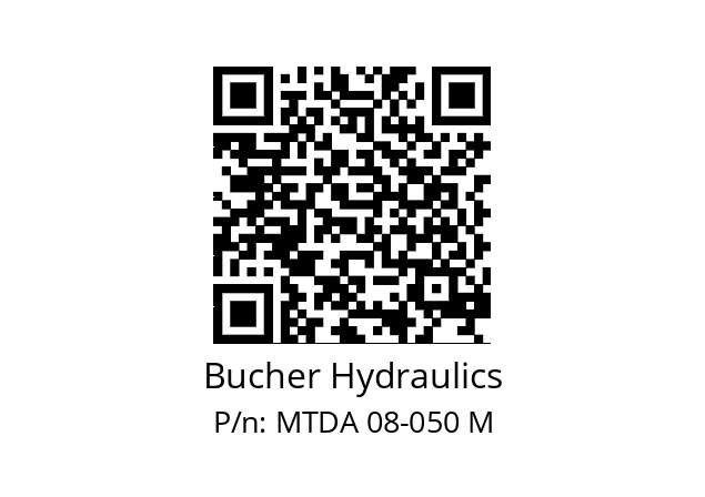   Bucher Hydraulics MTDA 08-050 M