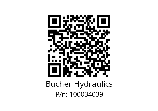   Bucher Hydraulics 100034039