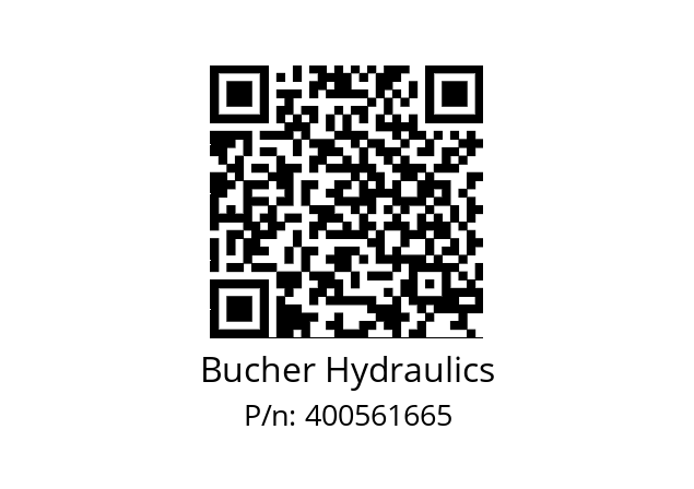   Bucher Hydraulics 400561665