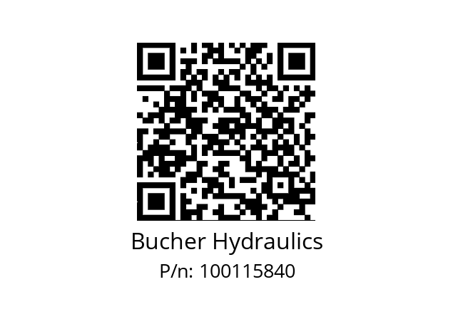   Bucher Hydraulics 100115840