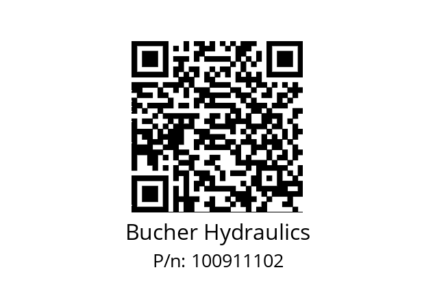   Bucher Hydraulics 100911102