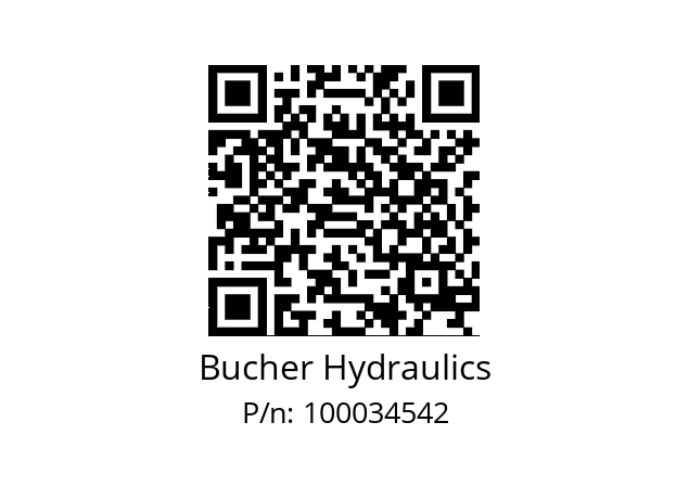   Bucher Hydraulics 100034542