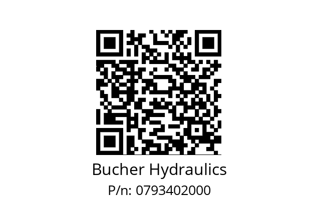   Bucher Hydraulics 0793402000