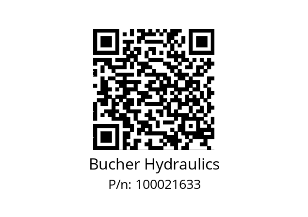   Bucher Hydraulics 100021633