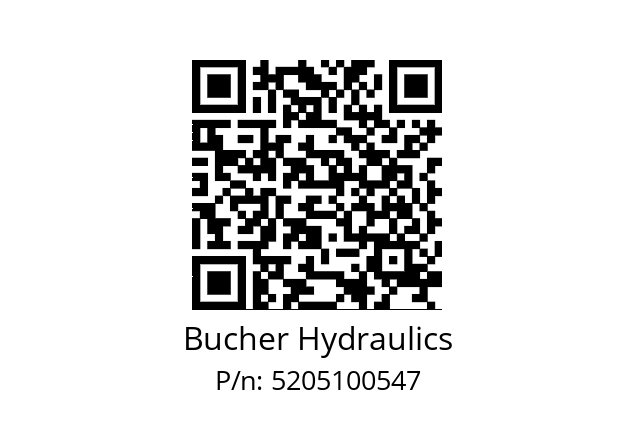   Bucher Hydraulics 5205100547