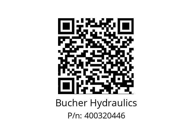   Bucher Hydraulics 400320446