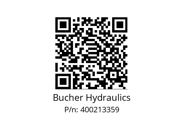   Bucher Hydraulics 400213359