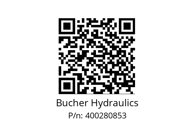   Bucher Hydraulics 400280853