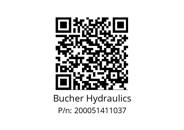   Bucher Hydraulics 200051411037