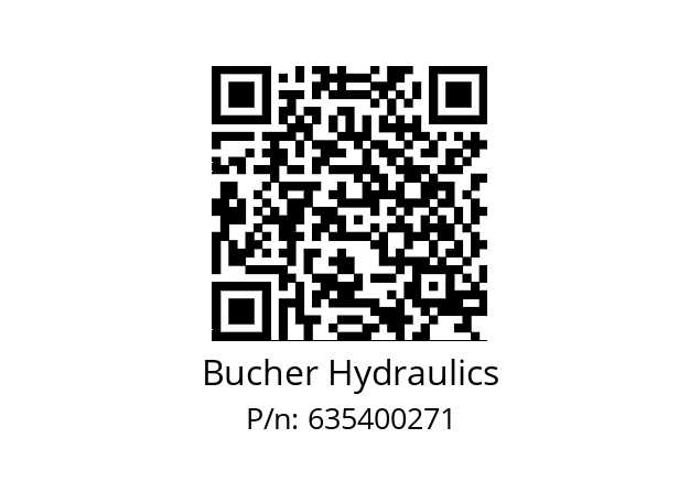   Bucher Hydraulics 635400271