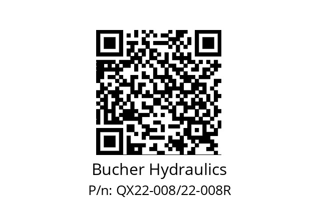   Bucher Hydraulics QX22-008/22-008R