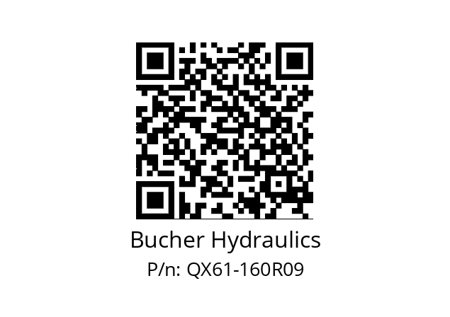   Bucher Hydraulics QX61-160R09