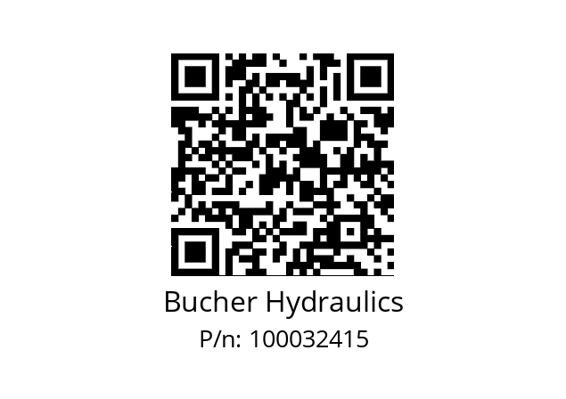   Bucher Hydraulics 100032415