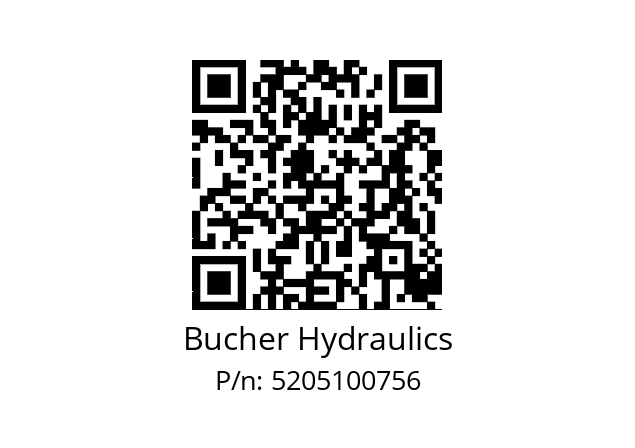   Bucher Hydraulics 5205100756