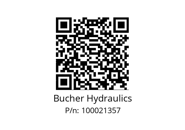  QX41-063/42-032R Bucher Hydraulics 100021357