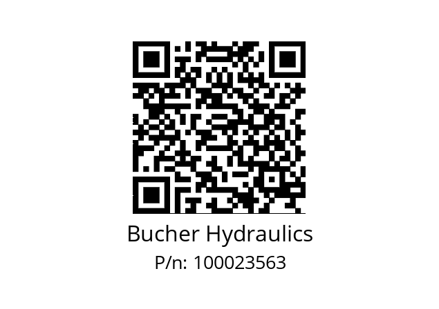   Bucher Hydraulics 100023563