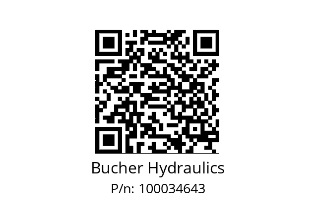   Bucher Hydraulics 100034643