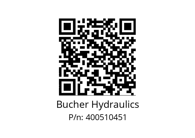   Bucher Hydraulics 400510451