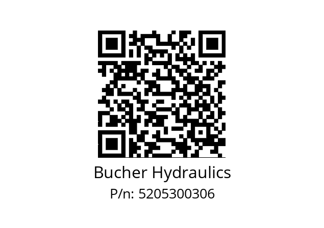   Bucher Hydraulics 5205300306