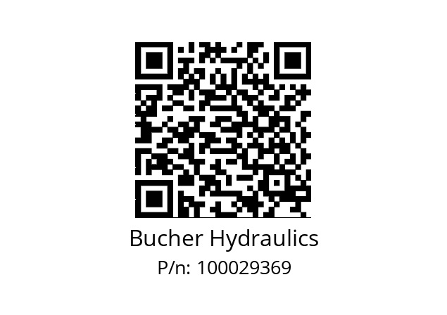   Bucher Hydraulics 100029369