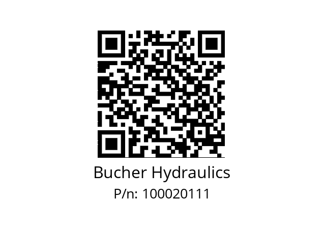   Bucher Hydraulics 100020111