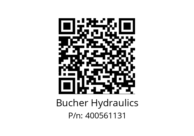   Bucher Hydraulics 400561131