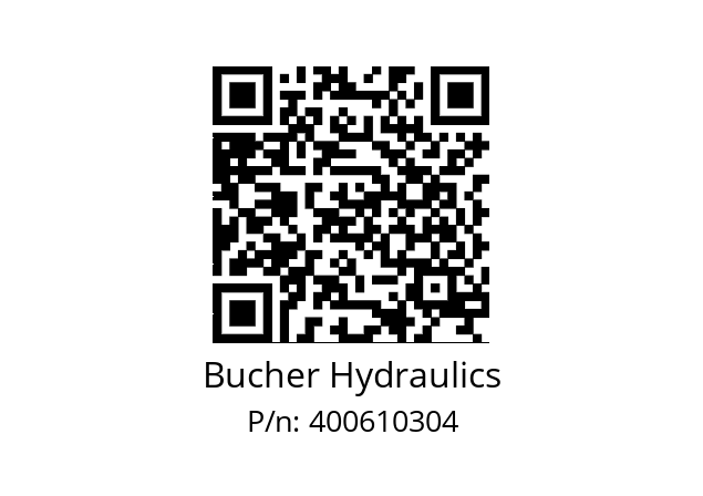   Bucher Hydraulics 400610304