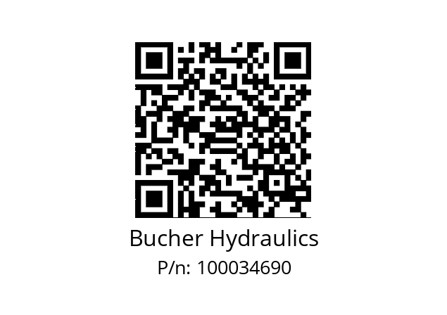   Bucher Hydraulics 100034690